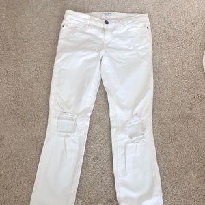 Frame jeans , white